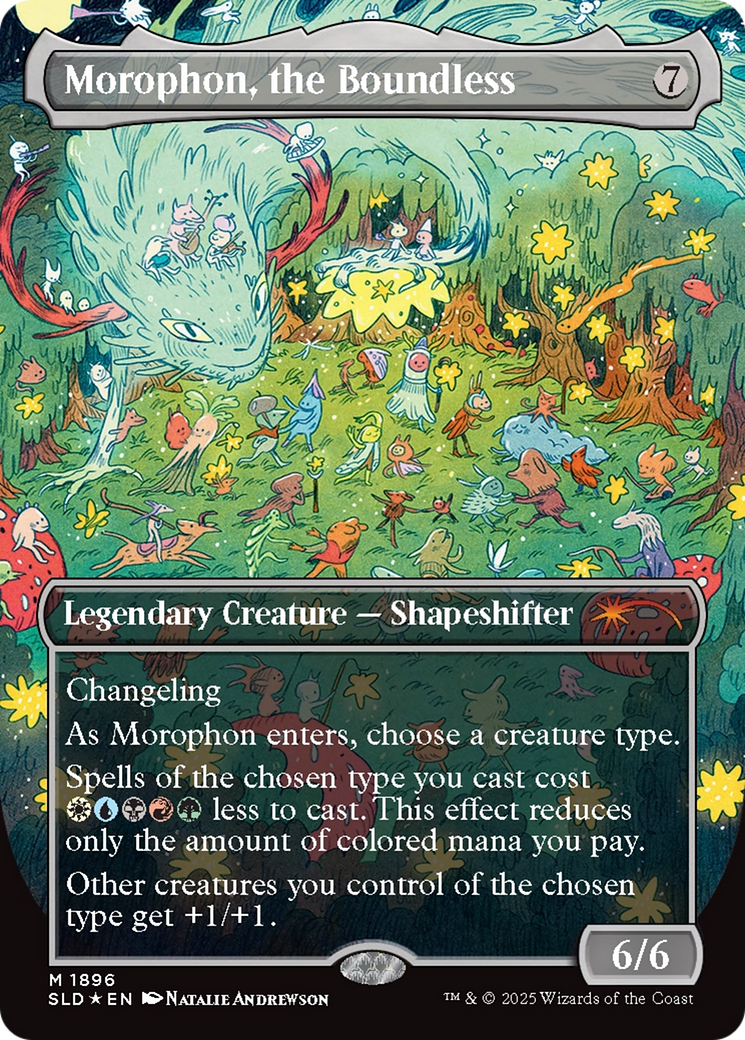 Morophon, the Boundless (Double Rainbow Foil) [Secret Lair Drop Series] | Tabernacle Games
