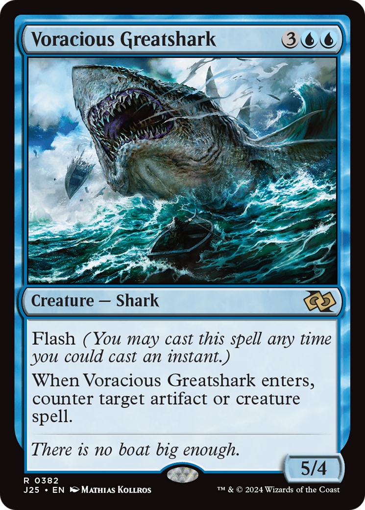 Voracious Greatshark [Foundations Jumpstart] | Tabernacle Games