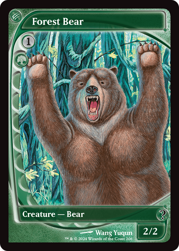 Forest Bear (Future Sight) [Mystery Booster 2] | Tabernacle Games