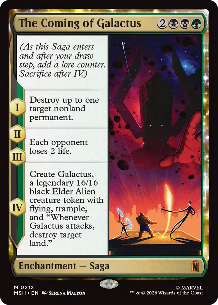 The Coming of Galactus [Marvel Super Heroes] | Tabernacle Games