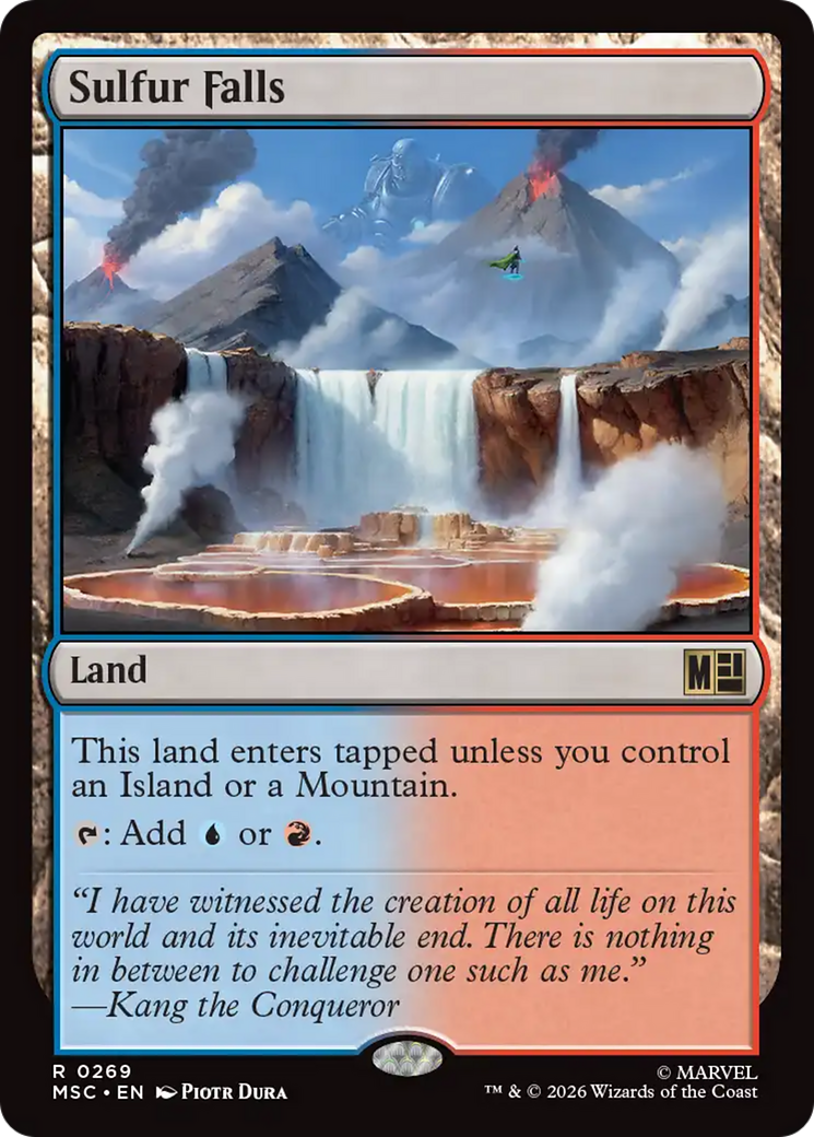 Sulfur Falls [Marvel Super Heroes Commander] | Tabernacle Games
