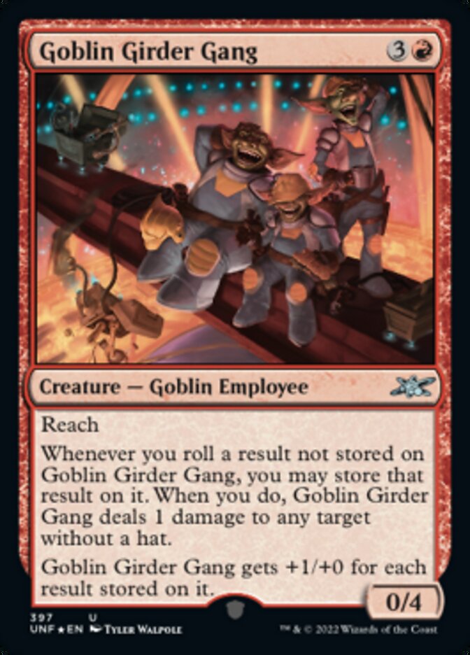 Goblin Girder Gang (Galaxy Foil) [Unfinity] | Tabernacle Games