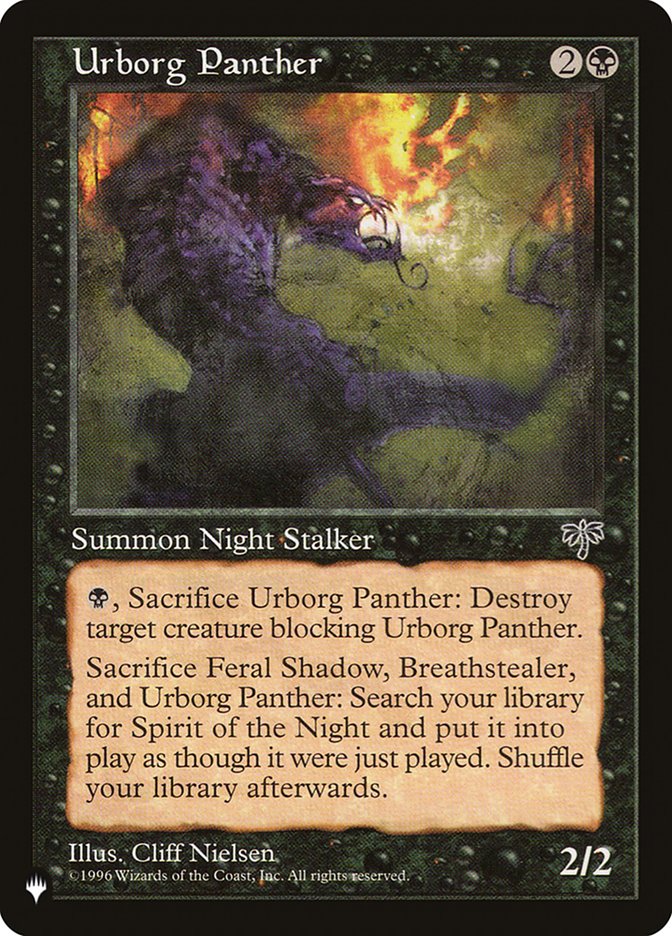 Urborg Panther [The List] | Tabernacle Games