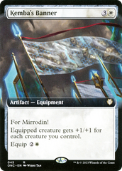 Kemba's Banner (Extended Art) [Phyrexia: All Will Be One Commander] | Tabernacle Games