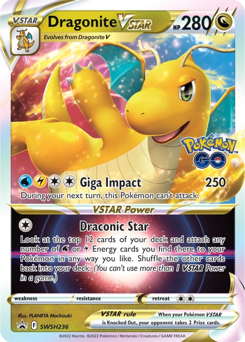 Dragonite VSTAR (SWSH236) [Sword & Shield: Black Star Promos] | Tabernacle Games