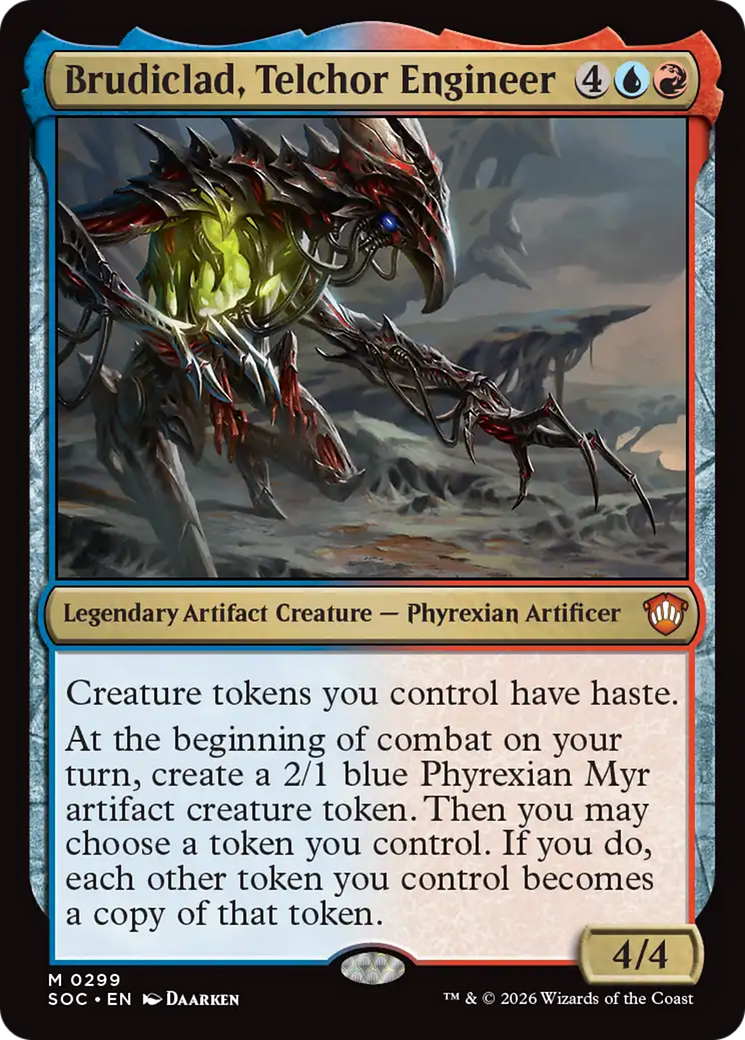 Brudiclad, Telchor Engineer [Secrets of Strixhaven Commander] | Tabernacle Games
