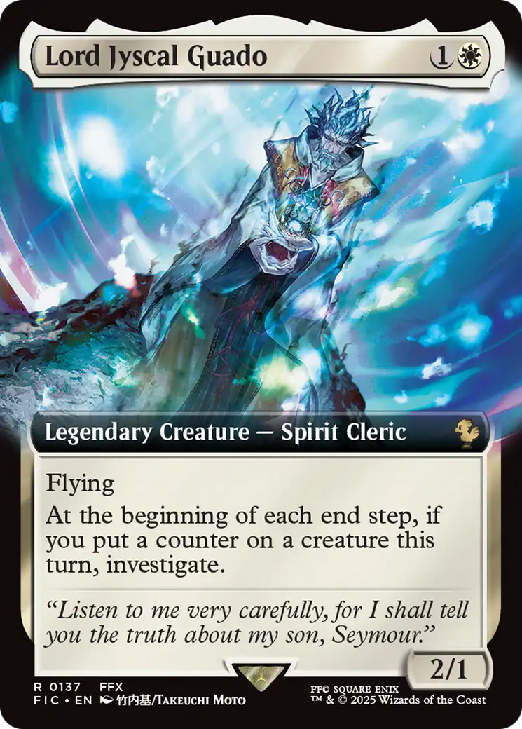 Lord Jyscal Guado (Extended Art) [FINAL FANTASY Commander] | Tabernacle Games