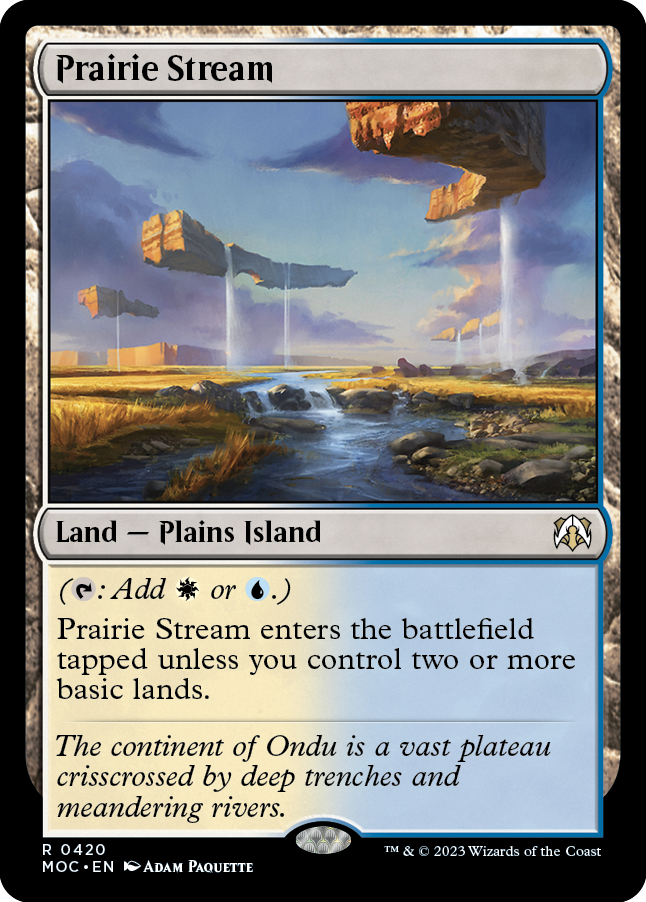 Prairie Stream [March of the Machine Commander] | Tabernacle Games