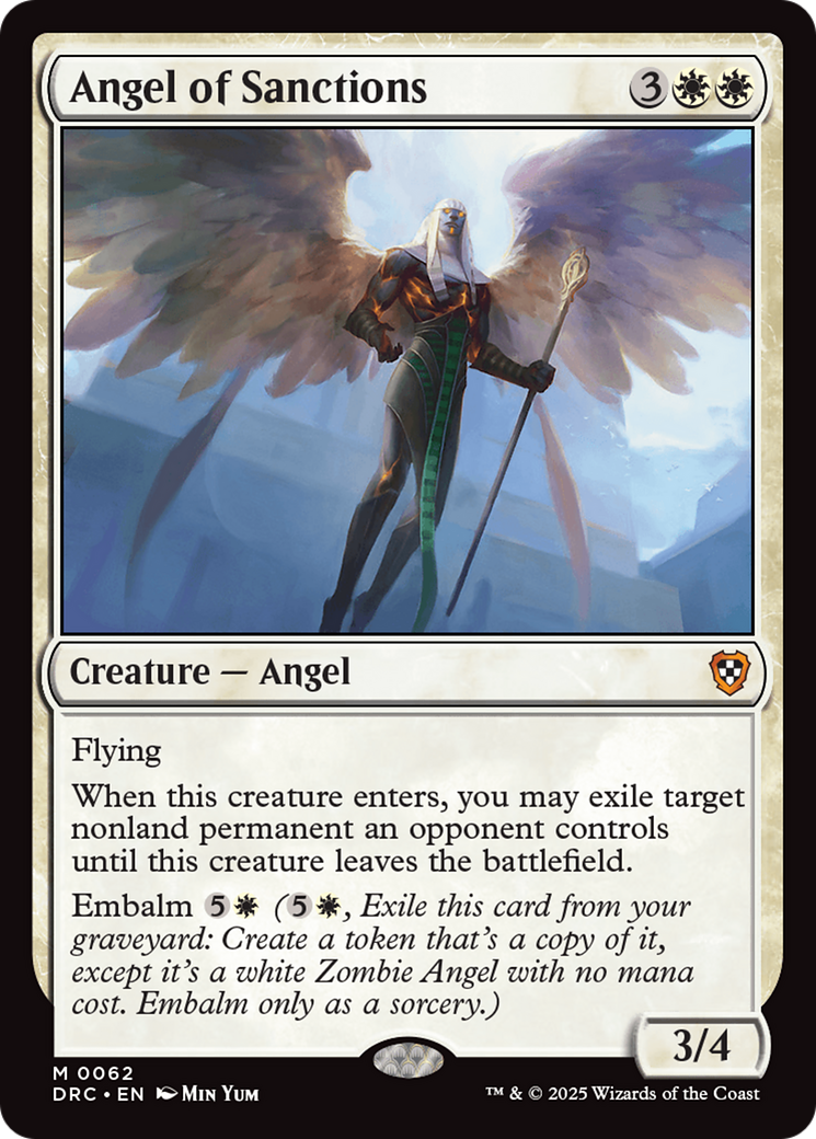 Angel of Sanctions [Aetherdrift Commander] | Tabernacle Games