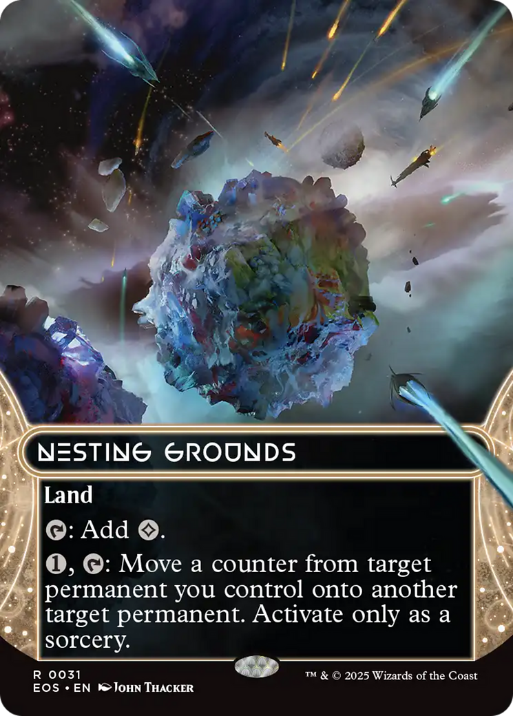 Nesting Grounds (0031) (Borderless) [Edge of Eternities: Stellar Sights] | Tabernacle Games