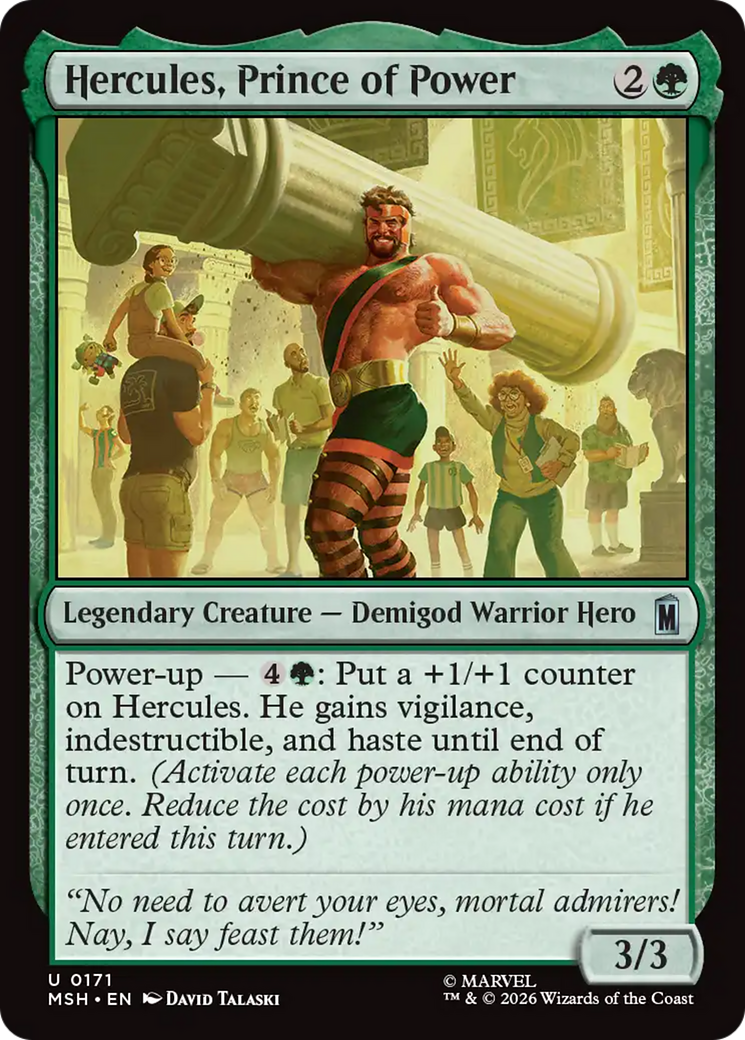 Hercules, Prince of Power [Marvel Super Heroes] | Tabernacle Games