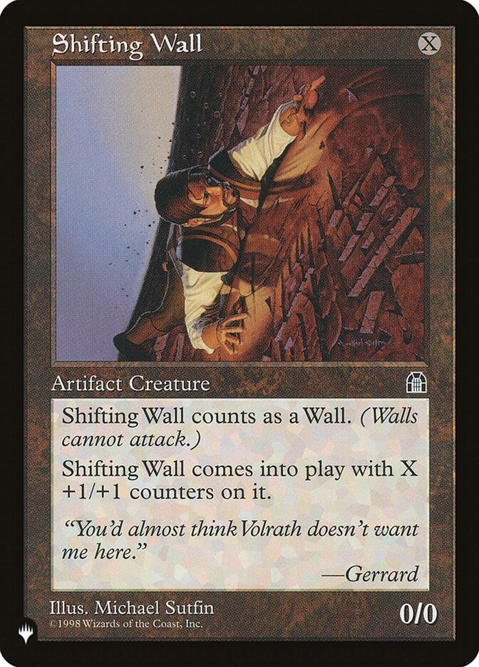 Shifting Wall [The List] | Tabernacle Games