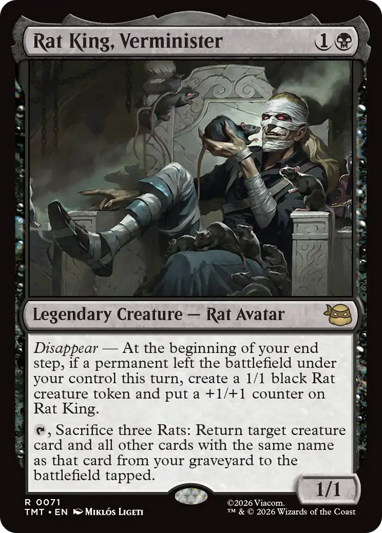 Rat King, Verminister [Teenage Mutant Ninja Turtles] | Tabernacle Games