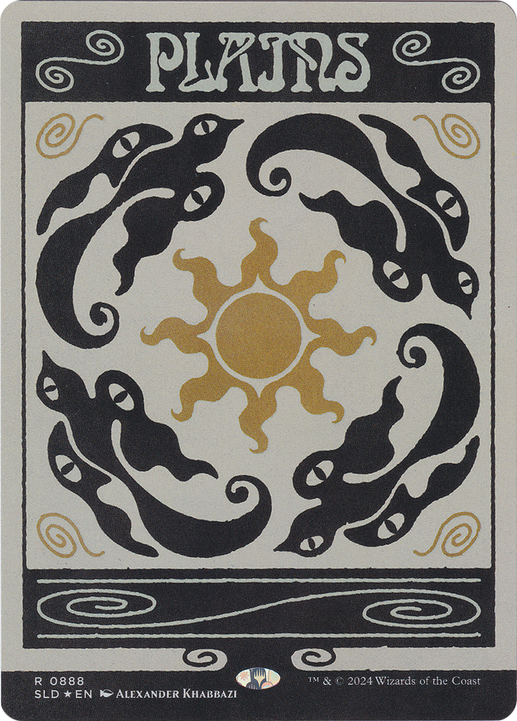 Plains (0888) (Rainbow Foil) [Secret Lair Drop Series] | Tabernacle Games