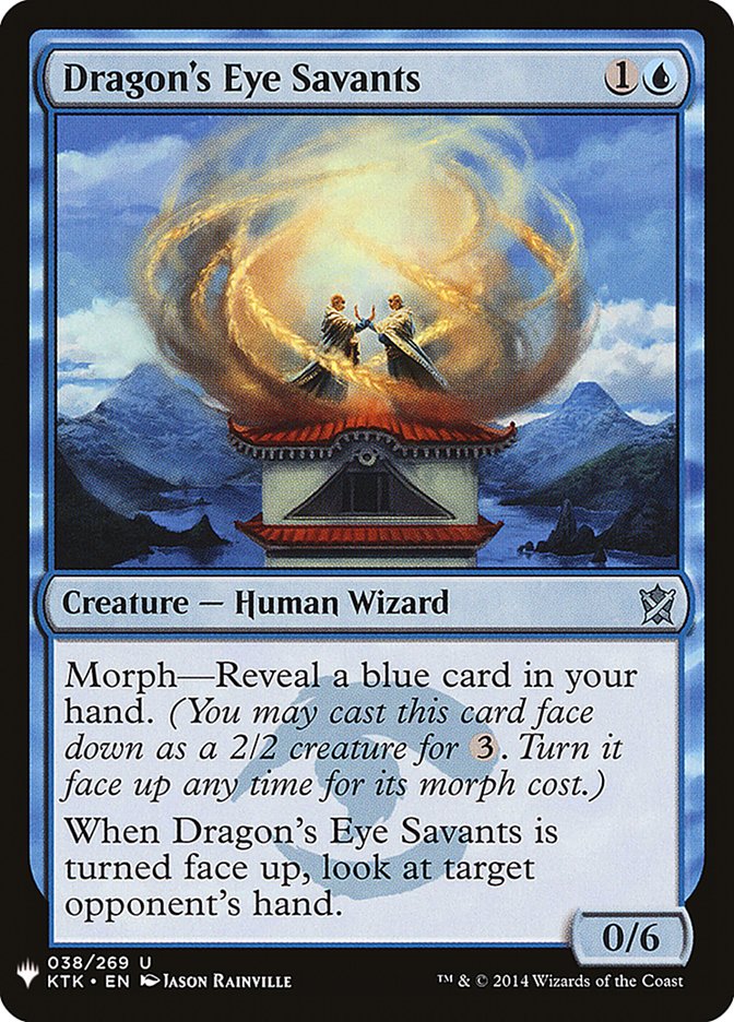 Dragon's Eye Savants [Mystery Booster] | Tabernacle Games