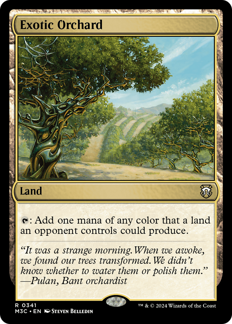 Exotic Orchard (Ripple Foil) [Modern Horizons 3 Commander] | Tabernacle Games