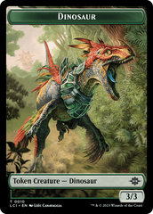 Dinosaur Egg // Dinosaur (0010) Double-Sided Token [The Lost Caverns of Ixalan Tokens] | Tabernacle Games