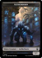 Aetherborn // Thopter Double-Sided Token [Modern Horizons 3 Commander Tokens] | Tabernacle Games