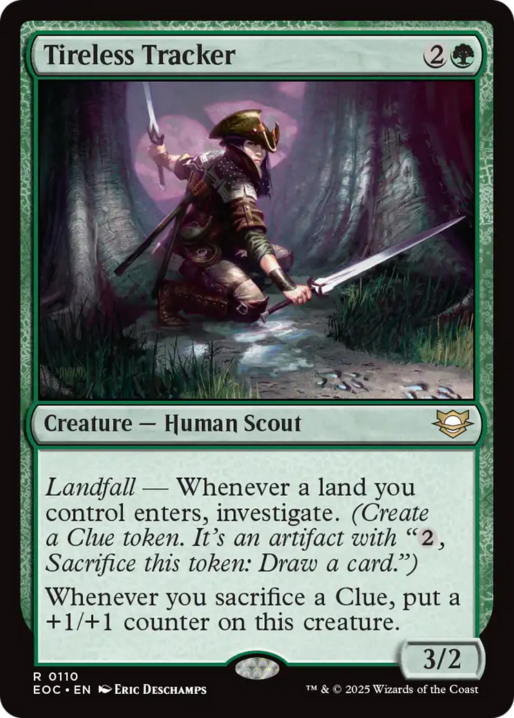 Tireless Tracker [Edge of Eternities Commander] | Tabernacle Games
