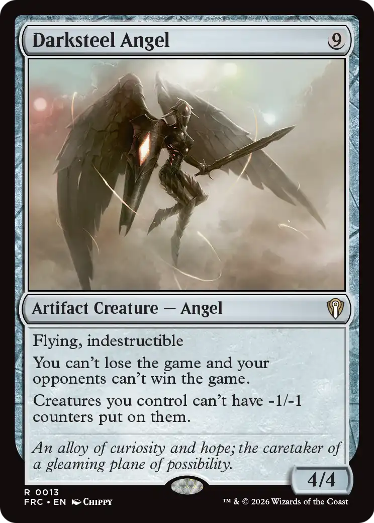Darksteel Angel [Reality Fracture Commander] | Tabernacle Games