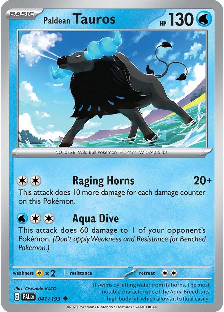 Paldean Tauros (041/193) [Scarlet & Violet: Paldea Evolved] | Tabernacle Games