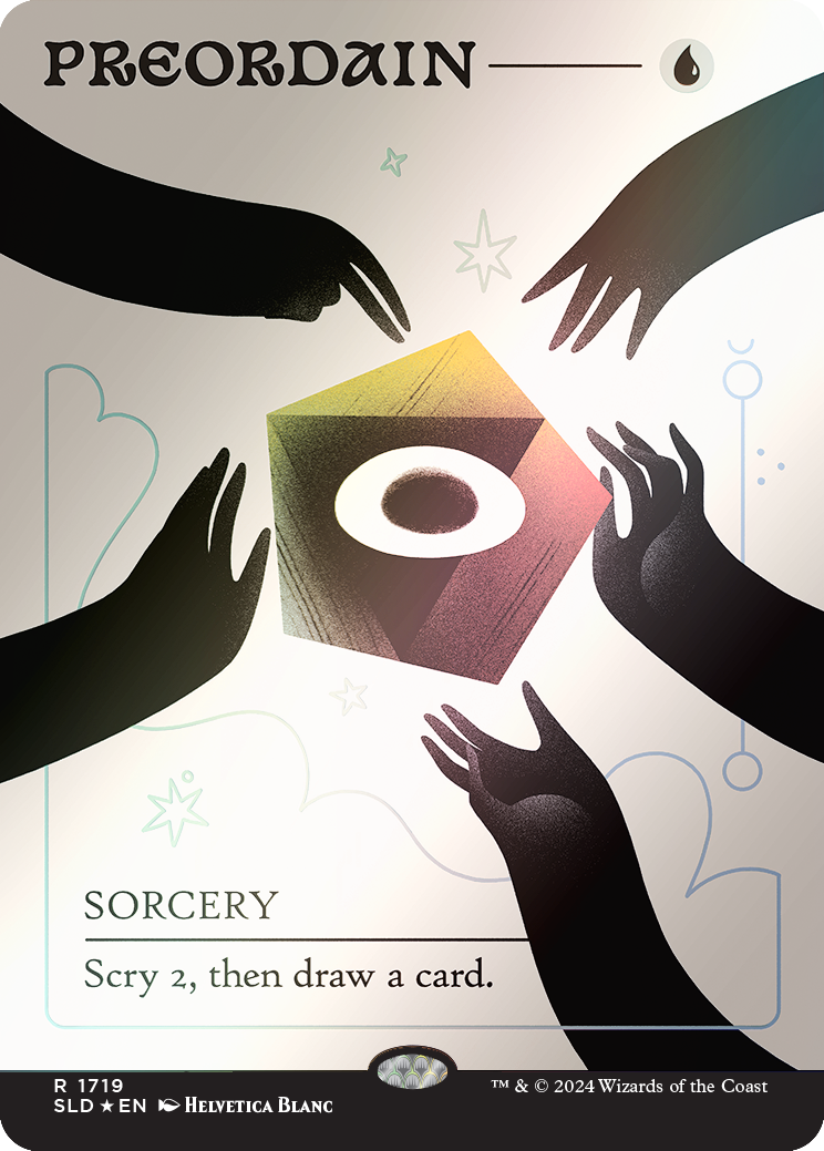 Preordain (1719) (Rainbow Foil) [Secret Lair Drop Series] | Tabernacle Games