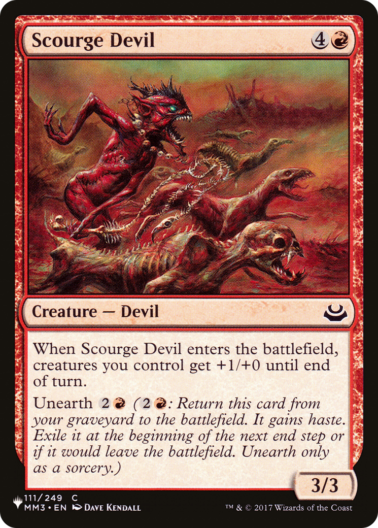 Scourge Devil [The List] | Tabernacle Games