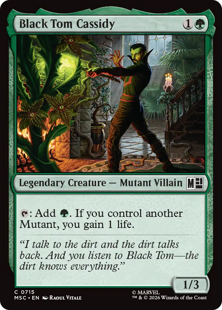 Black Tom Cassidy [Marvel Super Heroes Commander] | Tabernacle Games