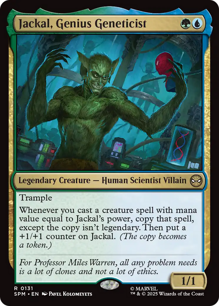 Jackal, Genius Geneticist [Marvel's Spider-Man] | Tabernacle Games