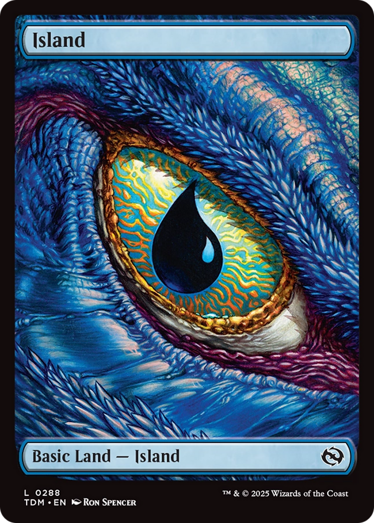 Island (0288) [Tarkir: Dragonstorm] | Tabernacle Games