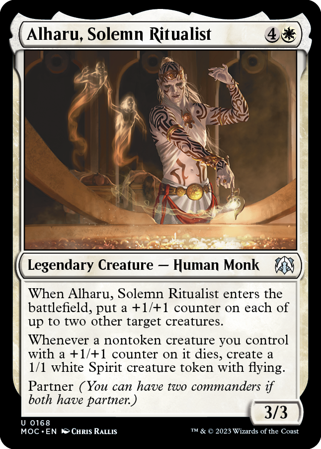 Alharu, Solemn Ritualist [March of the Machine Commander] | Tabernacle Games