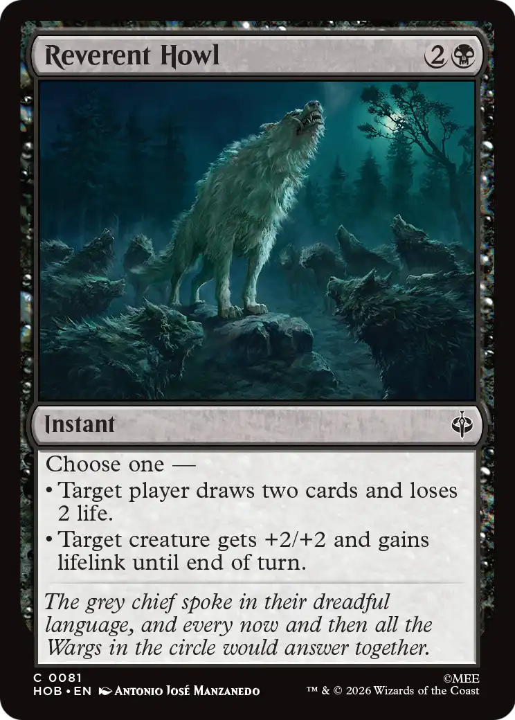 Reverent Howl [The Hobbit] | Tabernacle Games
