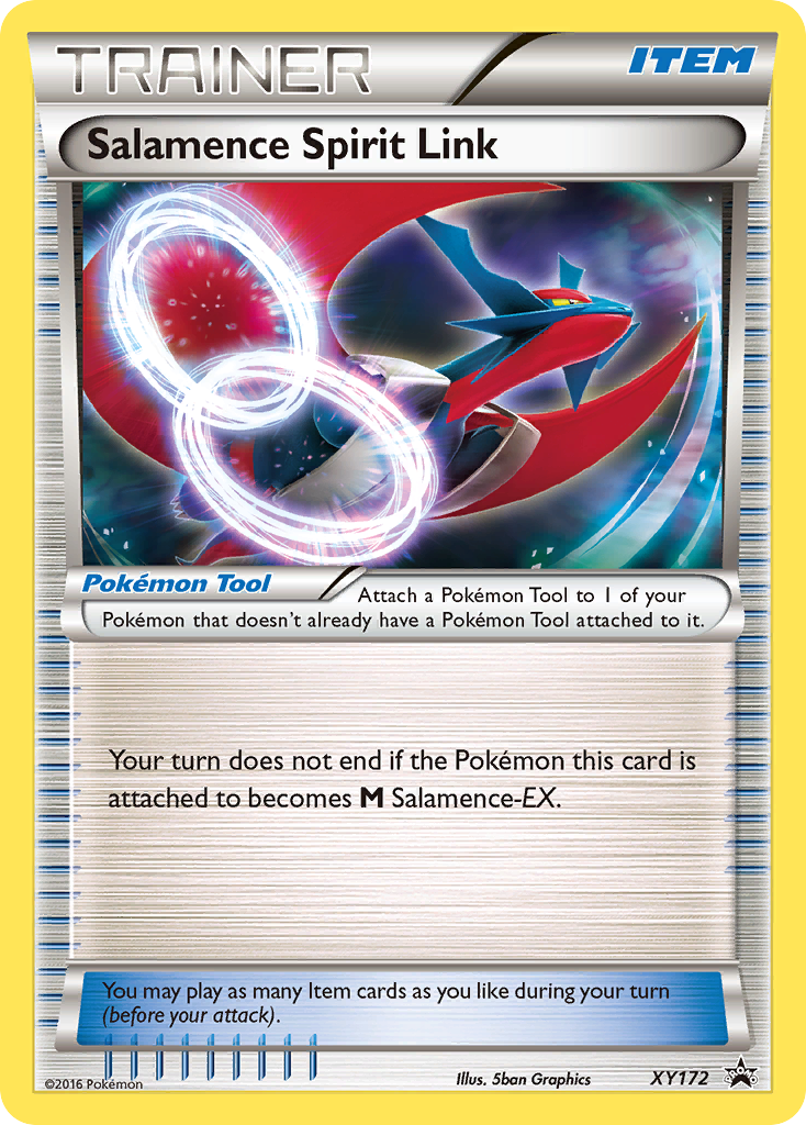 Salamence Spirit Link (XY172) [XY: Black Star Promos] | Tabernacle Games