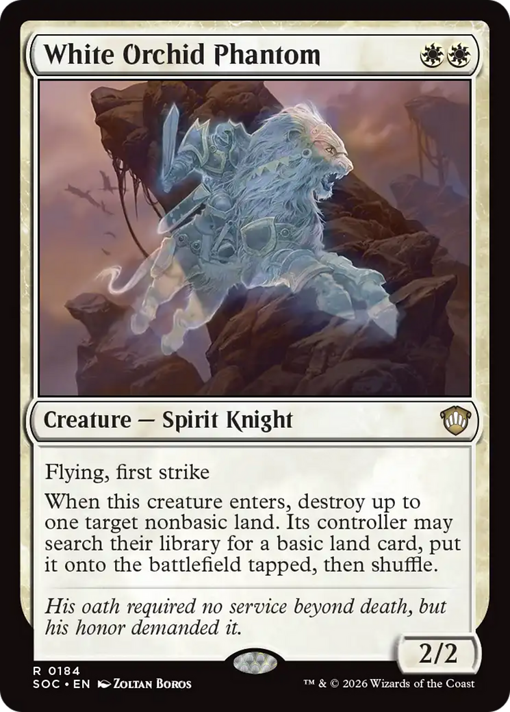 White Orchid Phantom [Secrets of Strixhaven Commander] | Tabernacle Games
