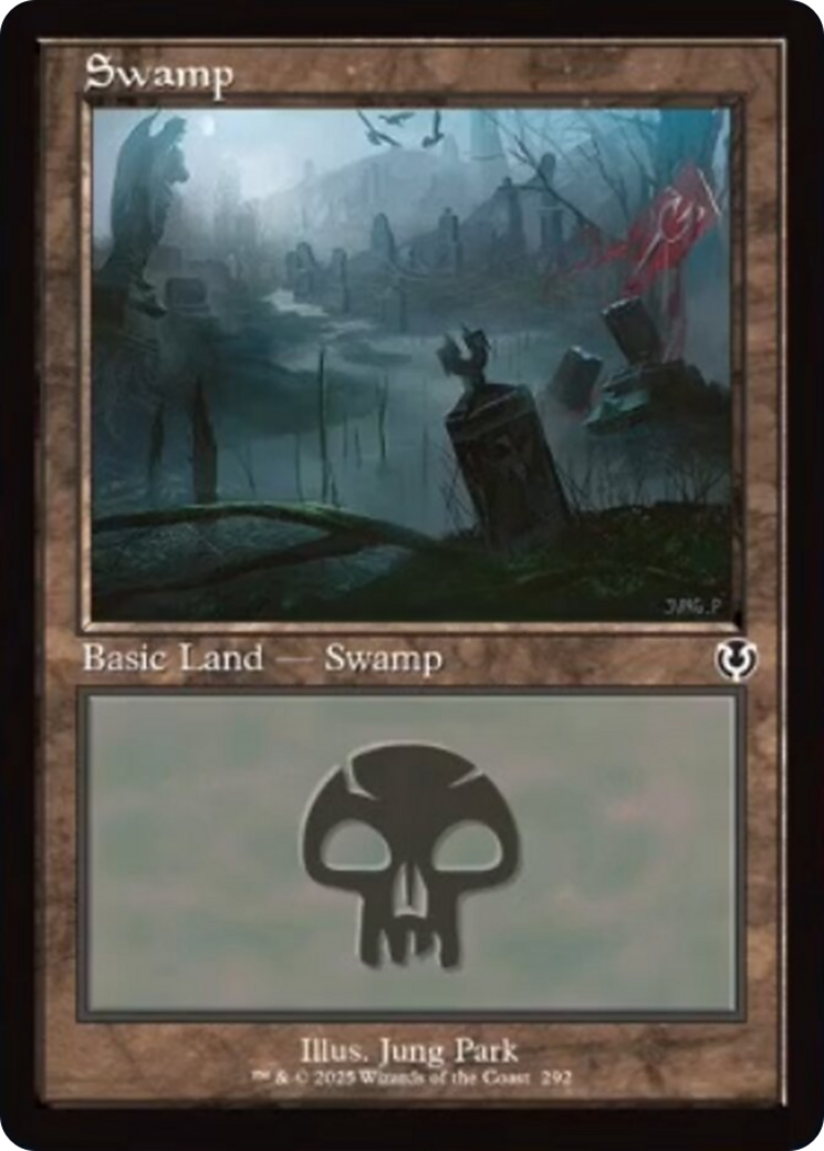 Swamp (292) (Retro Frame) [Innistrad Remastered] | Tabernacle Games