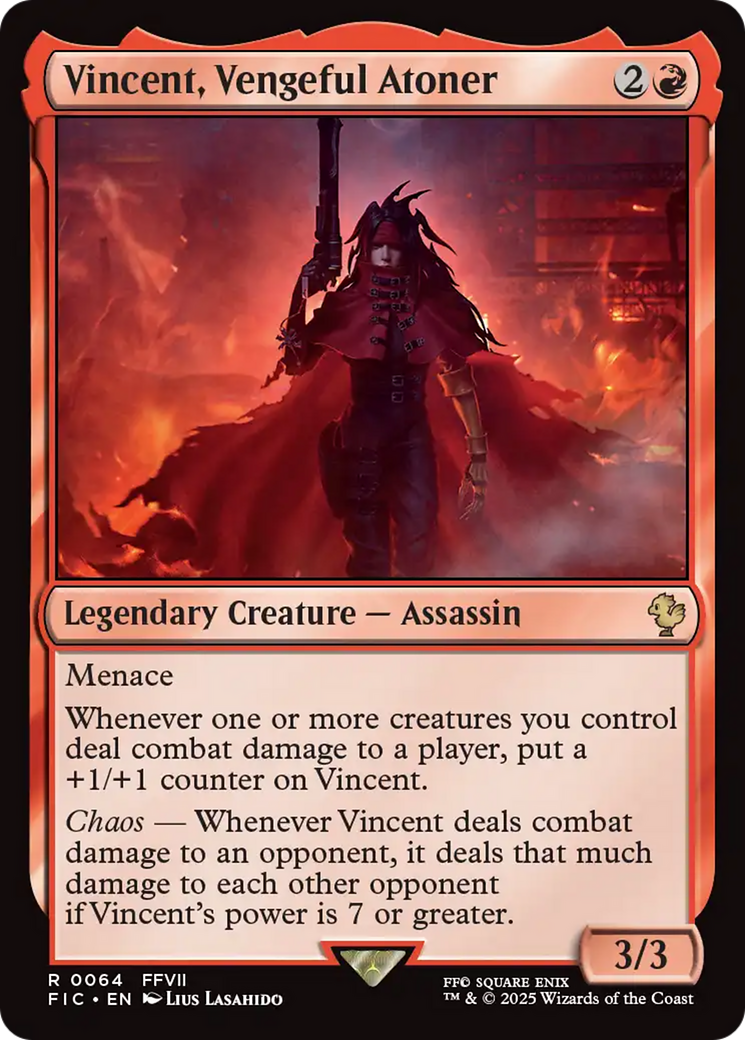 Vincent, Vengeful Atoner [FINAL FANTASY Commander] | Tabernacle Games