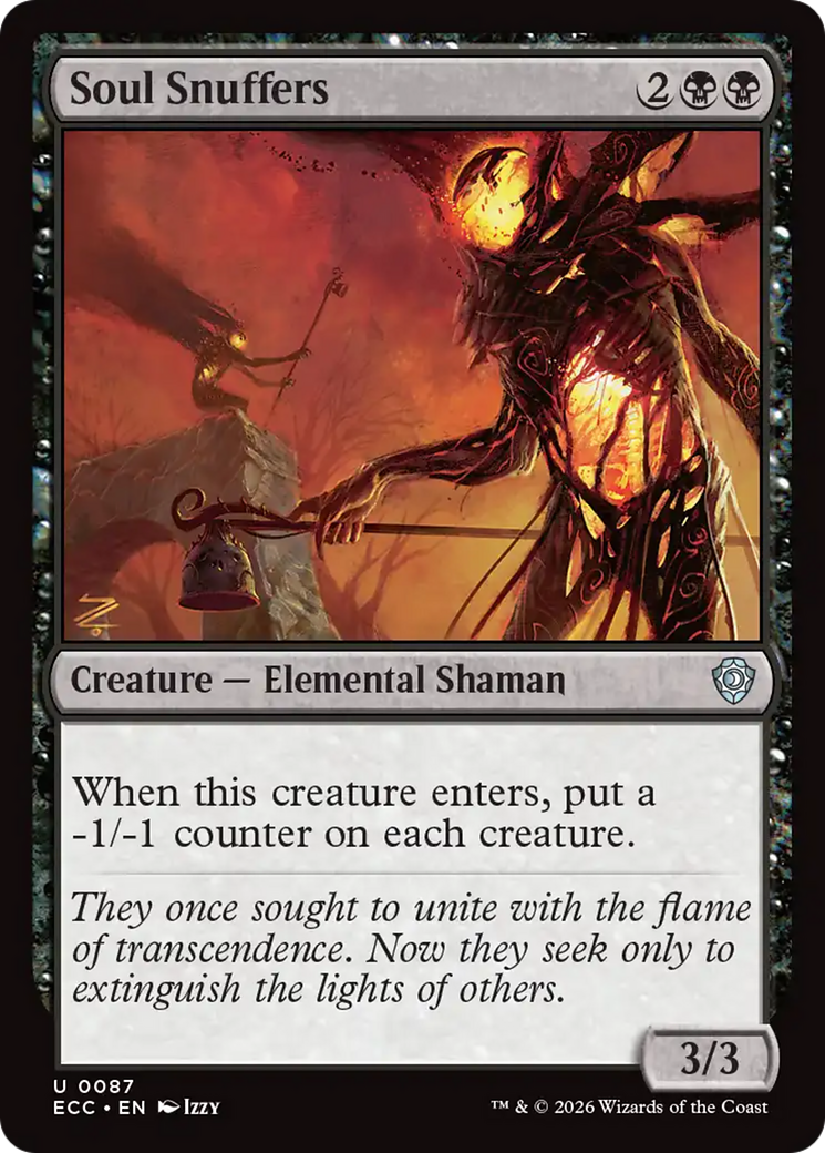 Soul Snuffers [Lorwyn Eclipsed Commander] | Tabernacle Games