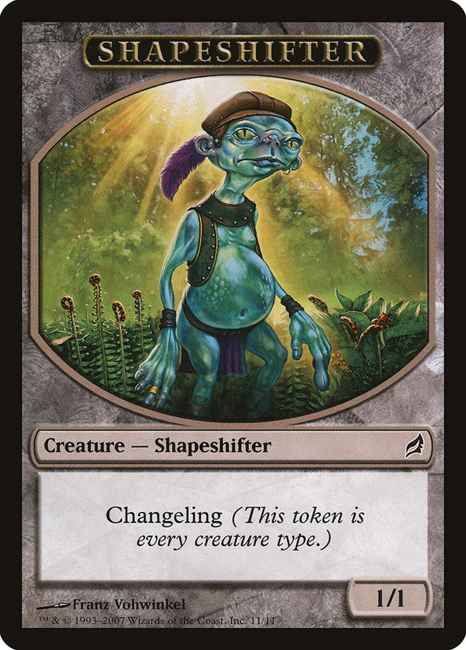 Shapeshifter Token [Lorwyn Tokens] | Tabernacle Games