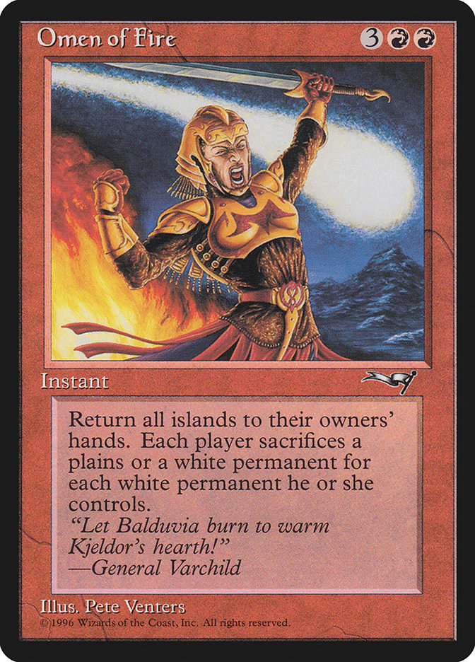 Omen of Fire [Alliances] | Tabernacle Games