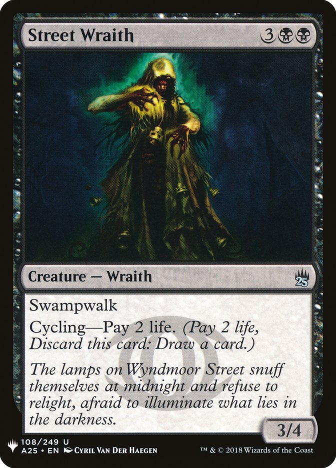 Street Wraith [Mystery Booster] | Tabernacle Games