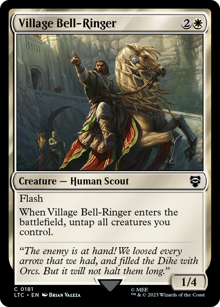 Village Bell-Ringer [The Lord of the Rings: Tales of Middle-Earth Commander] | Tabernacle Games