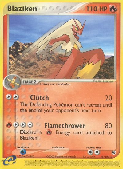 Blaziken (15/109) [EX: Ruby & Sapphire] | Tabernacle Games