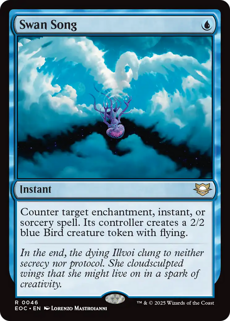 Swan Song [Edge of Eternities Commander] | Tabernacle Games
