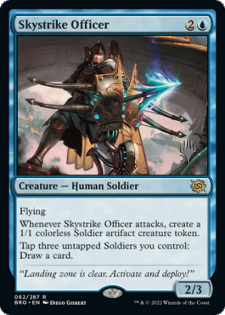 Skystrike Officer (Promo Pack) [The Brothers' War Promos] | Tabernacle Games