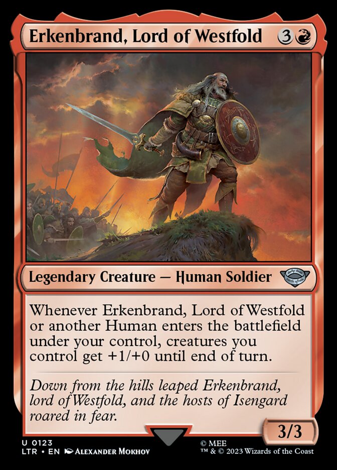 Erkenbrand, Lord of Westfold [The Lord of the Rings: Tales of Middle-Earth] | Tabernacle Games