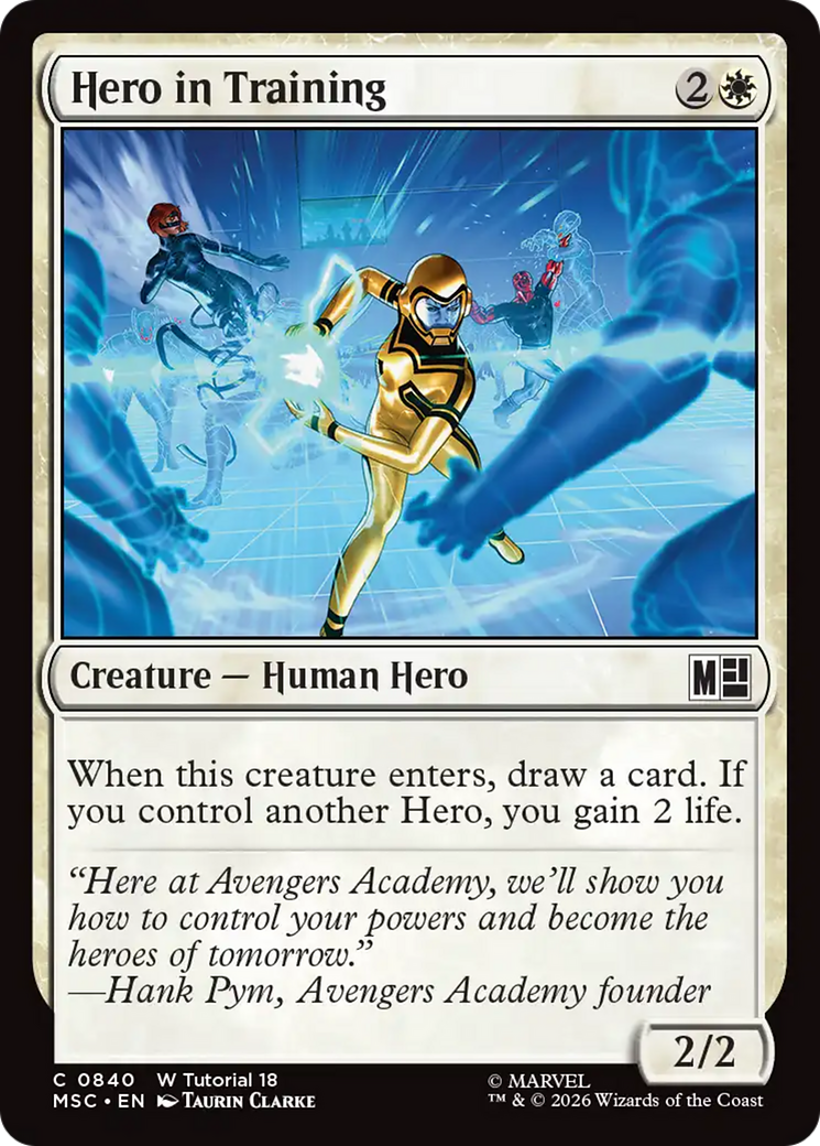 Hero in Training [Marvel Super Heroes Commander] | Tabernacle Games