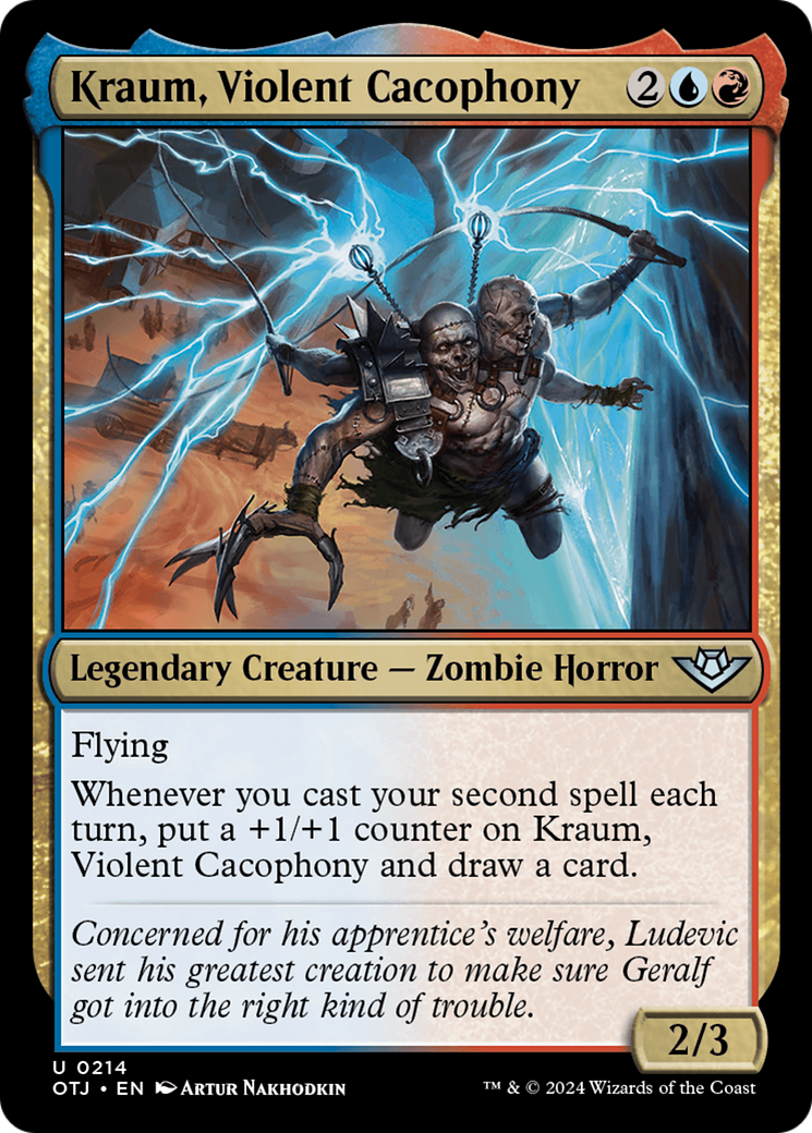 Kraum, Violent Cacophony [Outlaws of Thunder Junction] | Tabernacle Games