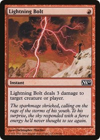 Lightning Bolt (M10) (Oversized) [Oversize Cards] | Tabernacle Games