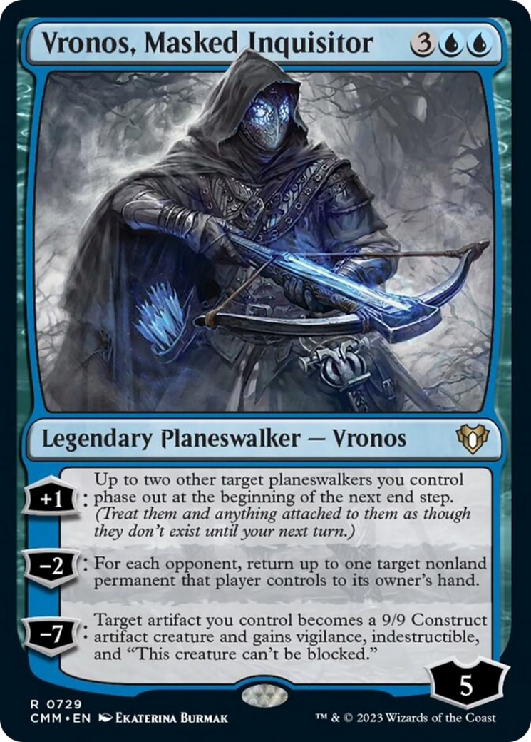 Vronos, Masked Inquisitor [Commander Masters] | Tabernacle Games