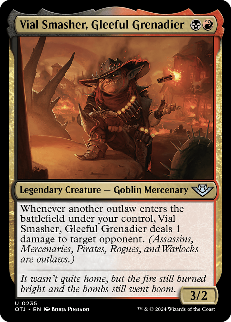 Vial Smasher, Gleeful Grenadier [Outlaws of Thunder Junction] | Tabernacle Games